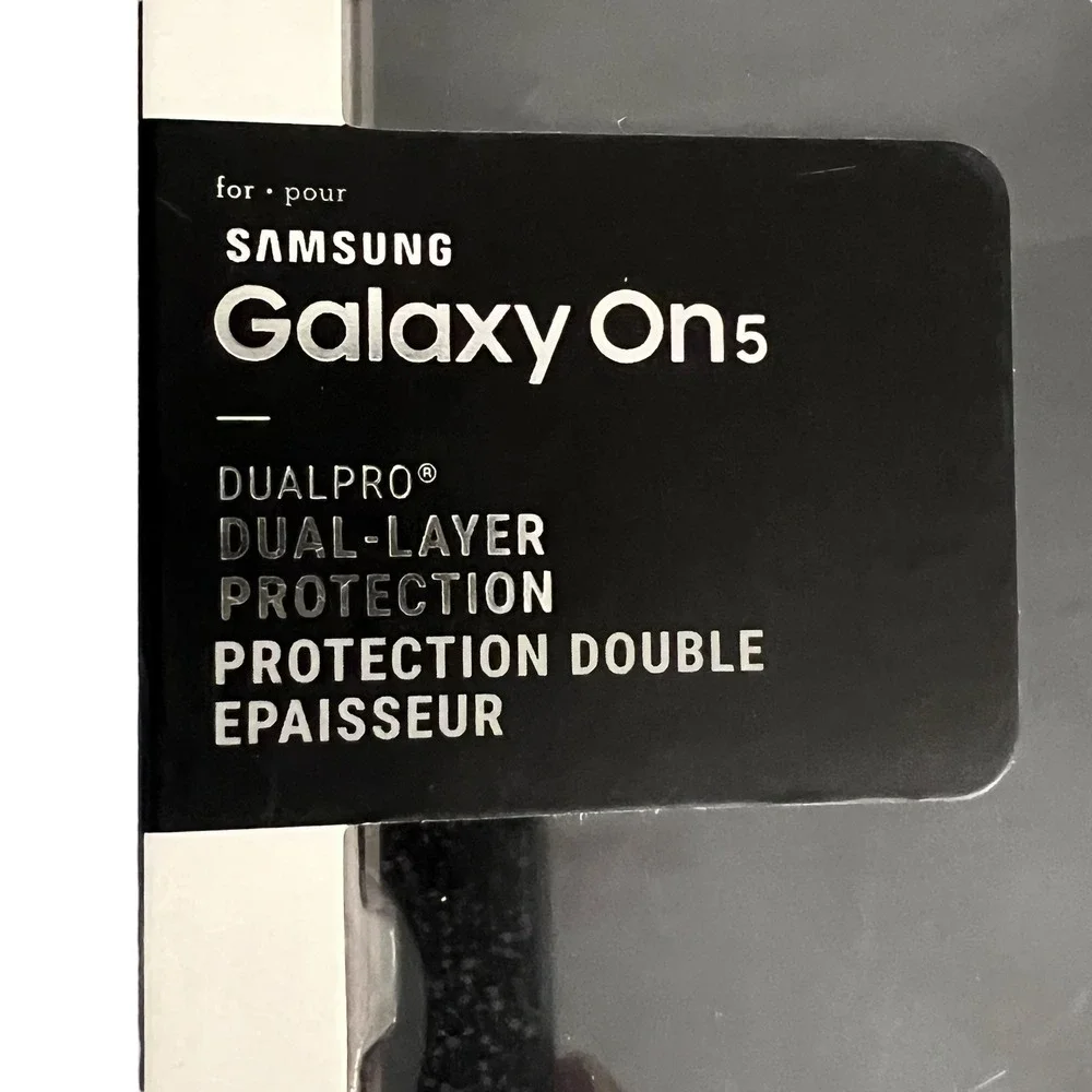 Incipio DualPro‎ Samsung Galaxy On5 Case - Dual-Layer Protection - Black